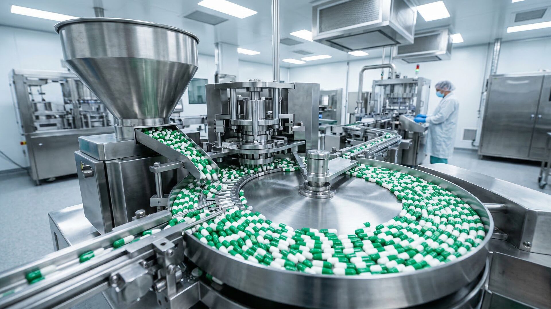 Precision capsule manufacturing with automated filling equipment